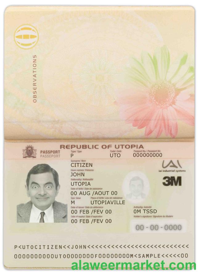 Utopia passport